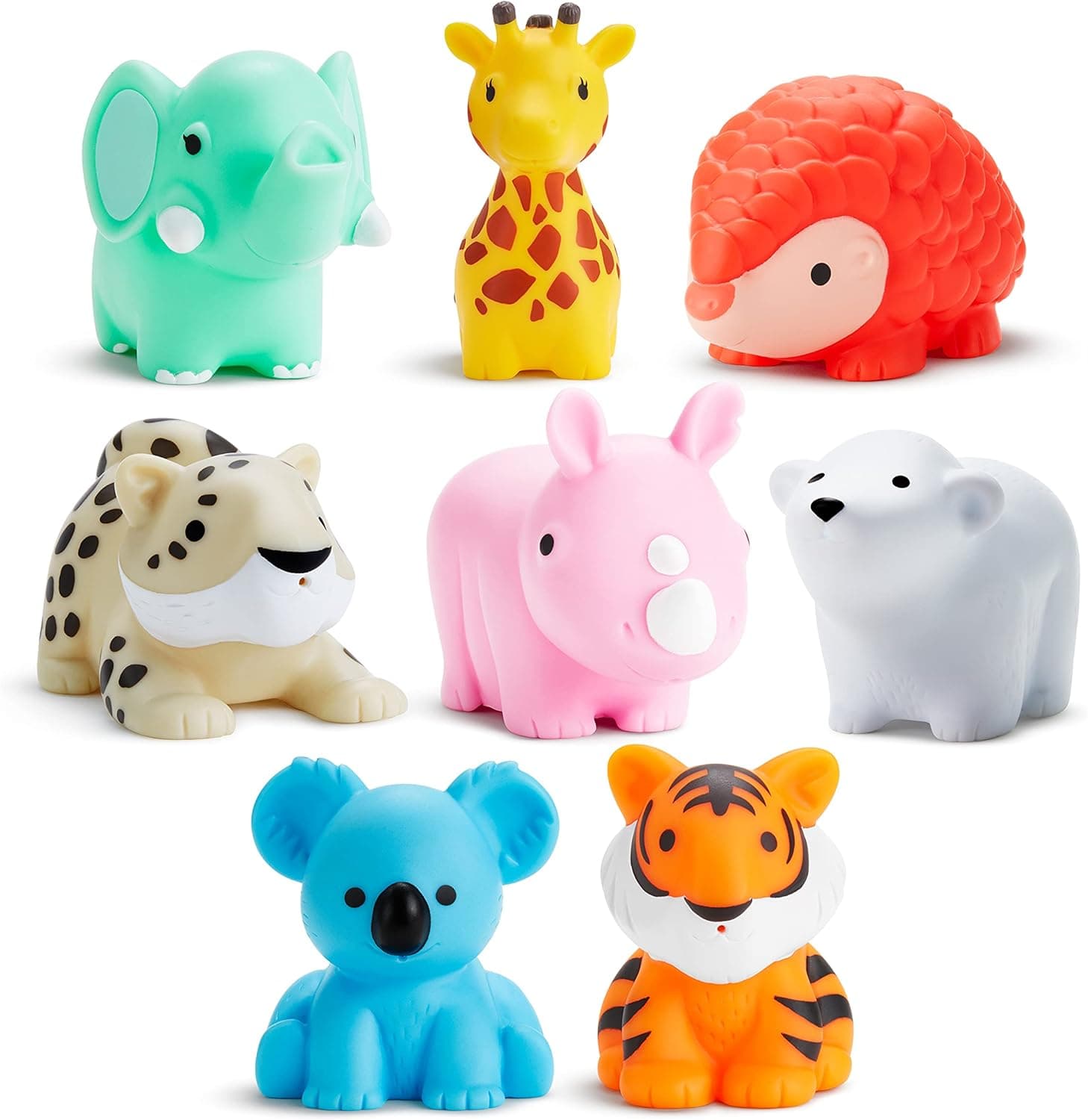 Splash and Squirt with Munchkin's Wild Animal Bath Toys