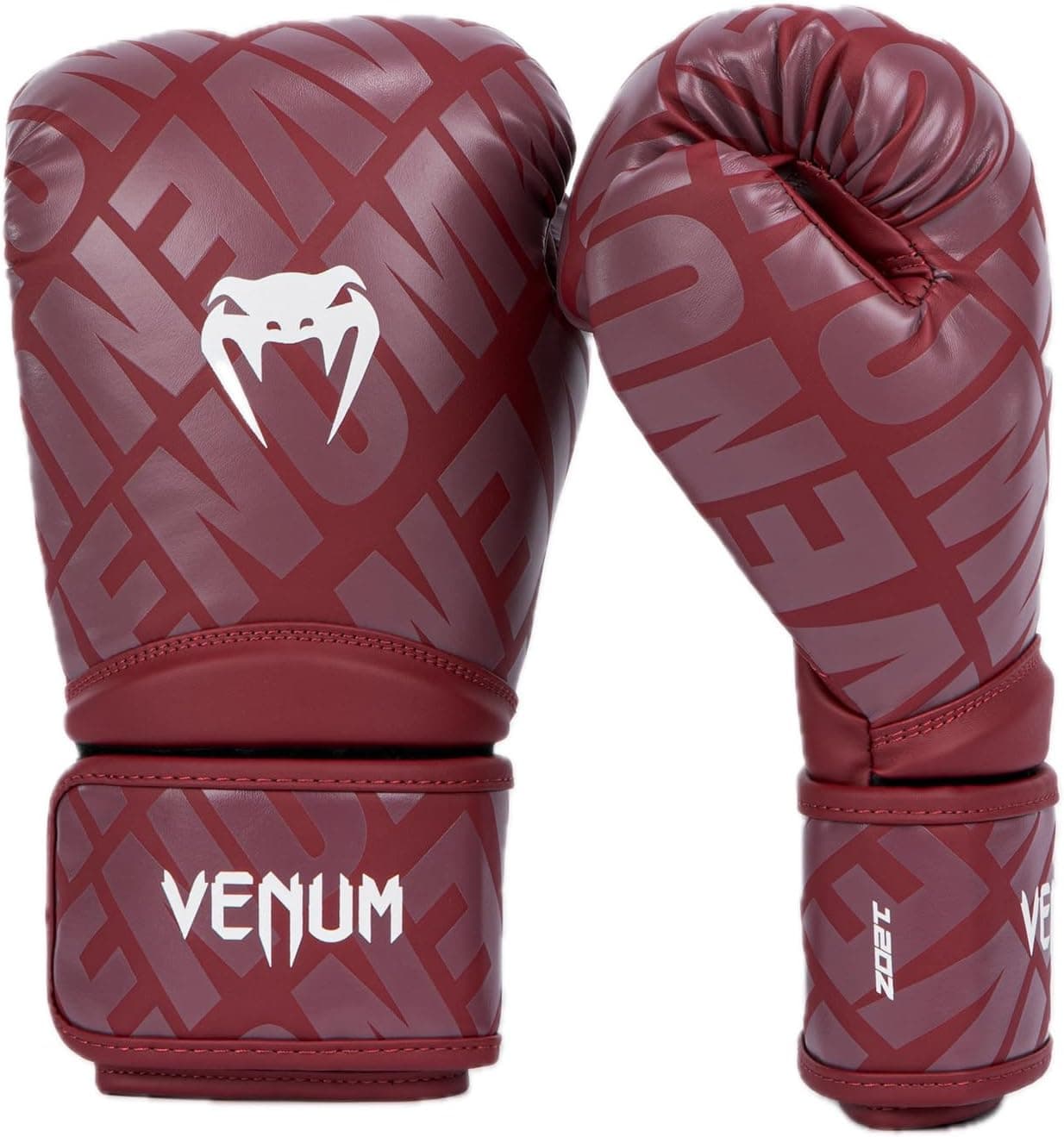 Venum Contender 1.5 XT Boxing Gloves - Burgundy/White - 10-Ounce