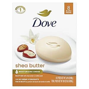 Prime Members: 8-Pack Dove Beauty Bar for $6.65