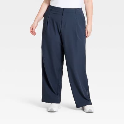Women's High-Rise Golf Trousers - All In Motion™ Dark Blue XXL
