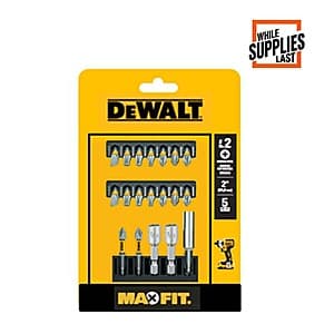 Versatile DeWALT Maxfit Driving Bit Set for Efficient Work