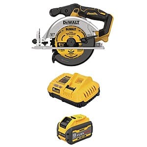 DeWALT 20V Circular Saw Kit with Powerful FLEXVOLT Battery