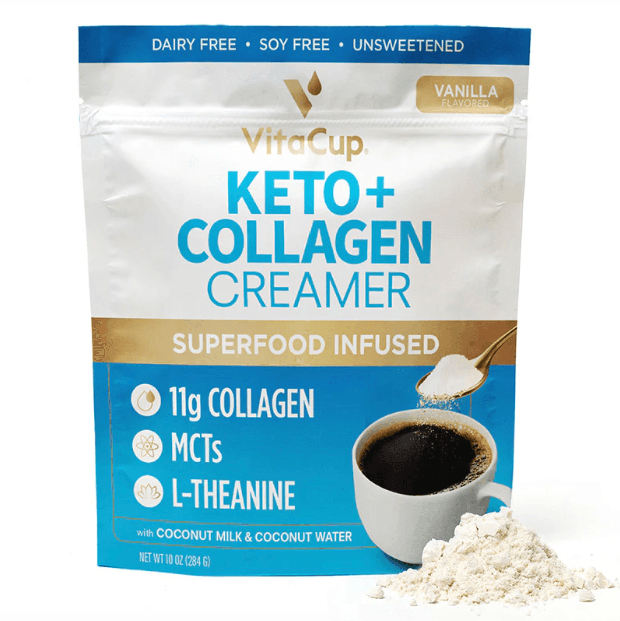 VitaCup Keto Collagen Creamer Delivered for $20