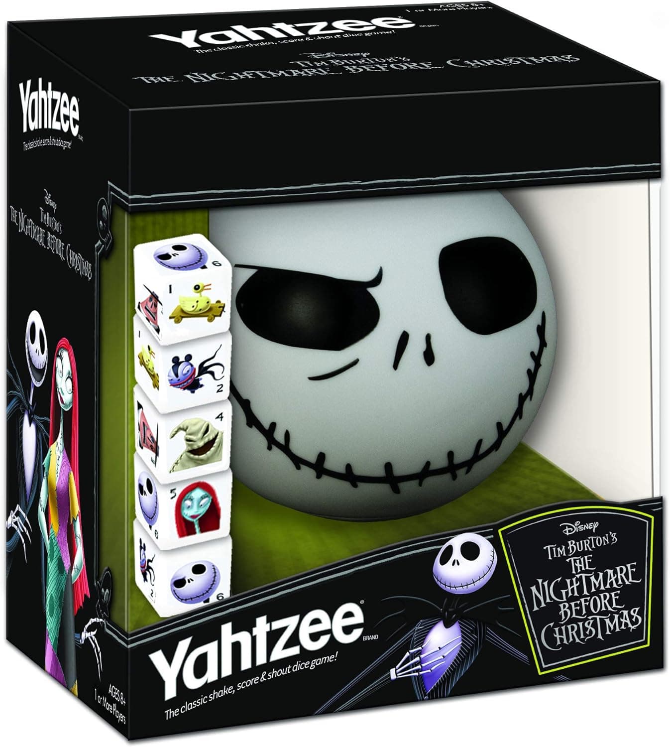 Spooky Family Fun with Disney Yahtzee: The Nightmare Before Christmas Dice Game