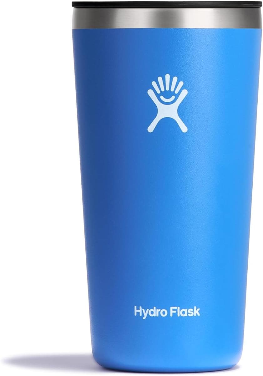 Hydro Flask's Insulated Travel Mug - 20oz Cascade Blue