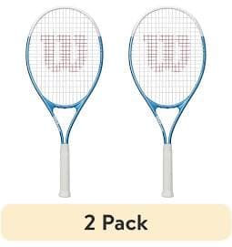 2-Pack Wilson Ultra Power XL 112 Adult Tennis Rackets - 50% Off