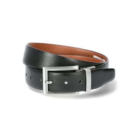 Wonder Nation Boys Reversible Belt - Black/Cognac, Sizes S-L