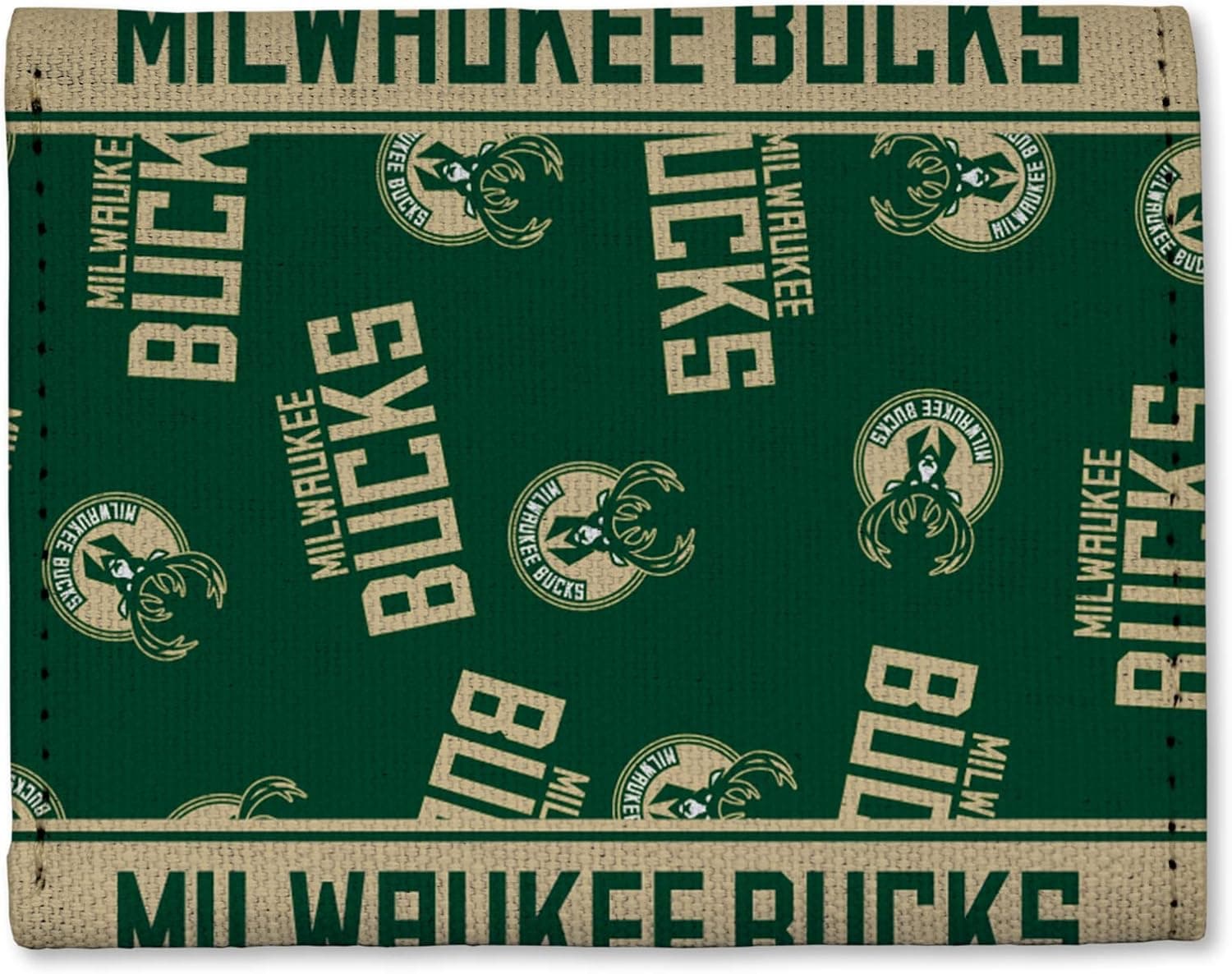 Stylish NBA Bucks Trifold Wallet - 32% Off at Amazon