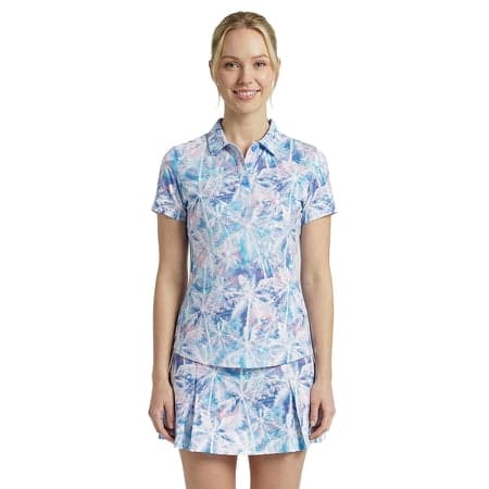 Birdie Bound Women’s Thanya Polo Shirt with Short Sleeves, Sizes XS-XXL
