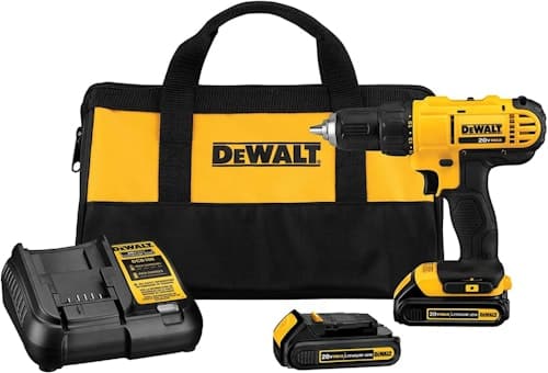 Powerful Cordless Drilling: DeWalt 20V Max Drill Driver Kit at 50% Off