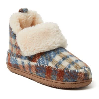 Alpine by Dearfoams Women's Moritz Bootie House Slipper - Warm Combo Size 10