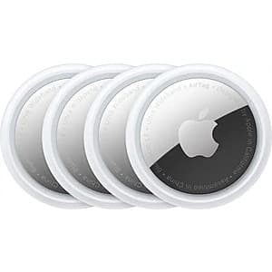 Save on Apple AirTags 4-Pack with Free Shipping