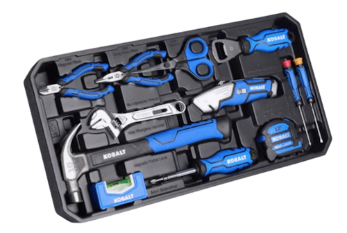 Kobalt 20-Piece Household Tool Set with Hard Case - 43% Off
