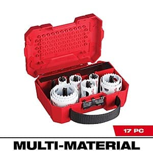 Milwaukee Hole Dozer Bi-Metal Hole Saw Set - 17 Pieces