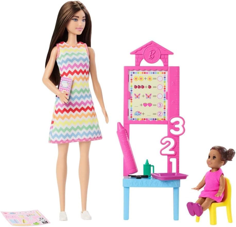 Barbie Teacher Doll Set with Accessories - 50% Off