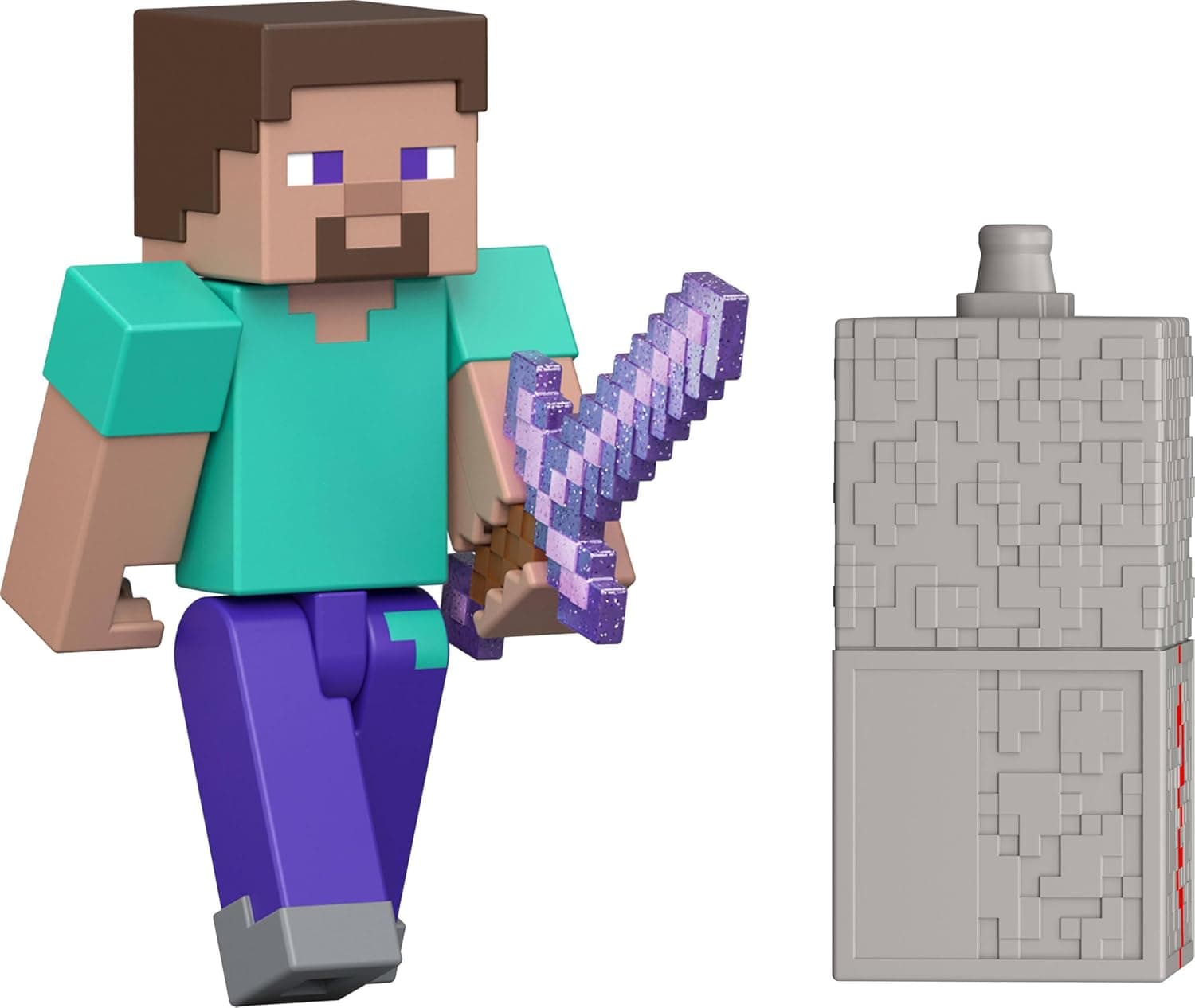Minecraft Toys by Mattel: Steve Figure with Accessories