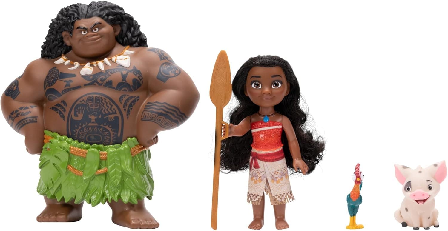 Bring Home Disney's Moana & Maui in this Petite Doll Gift Set