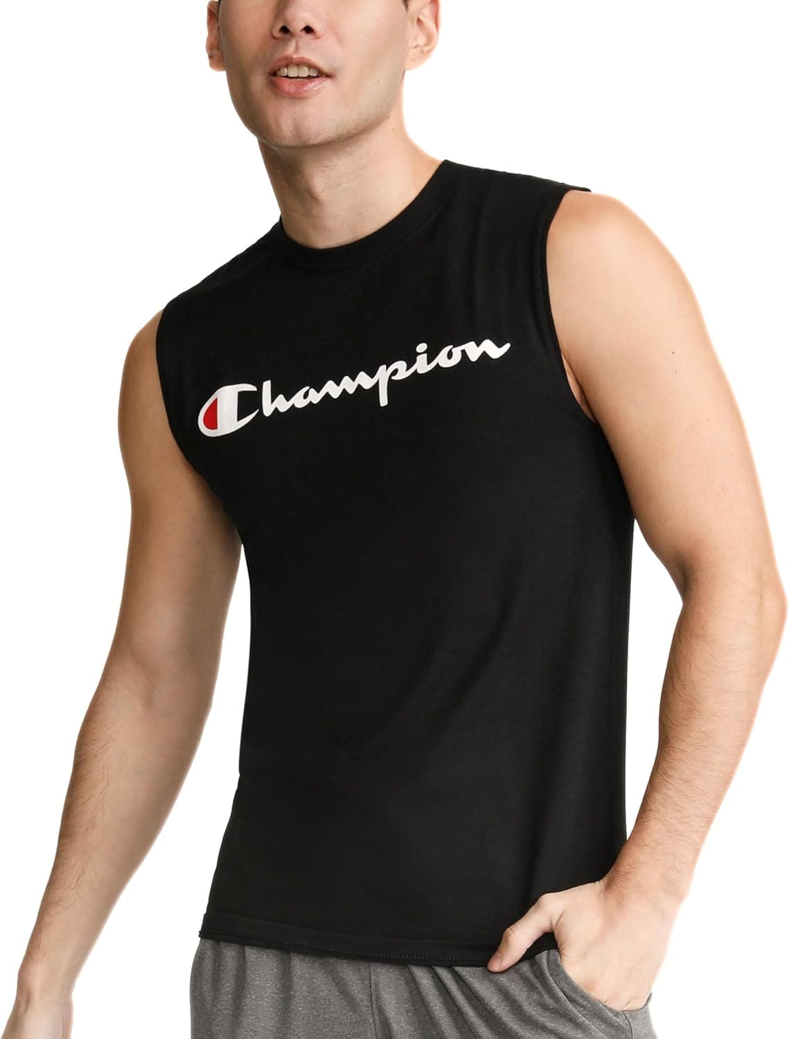 50% Off Champion Men's Classic Jersey Muscle Tee