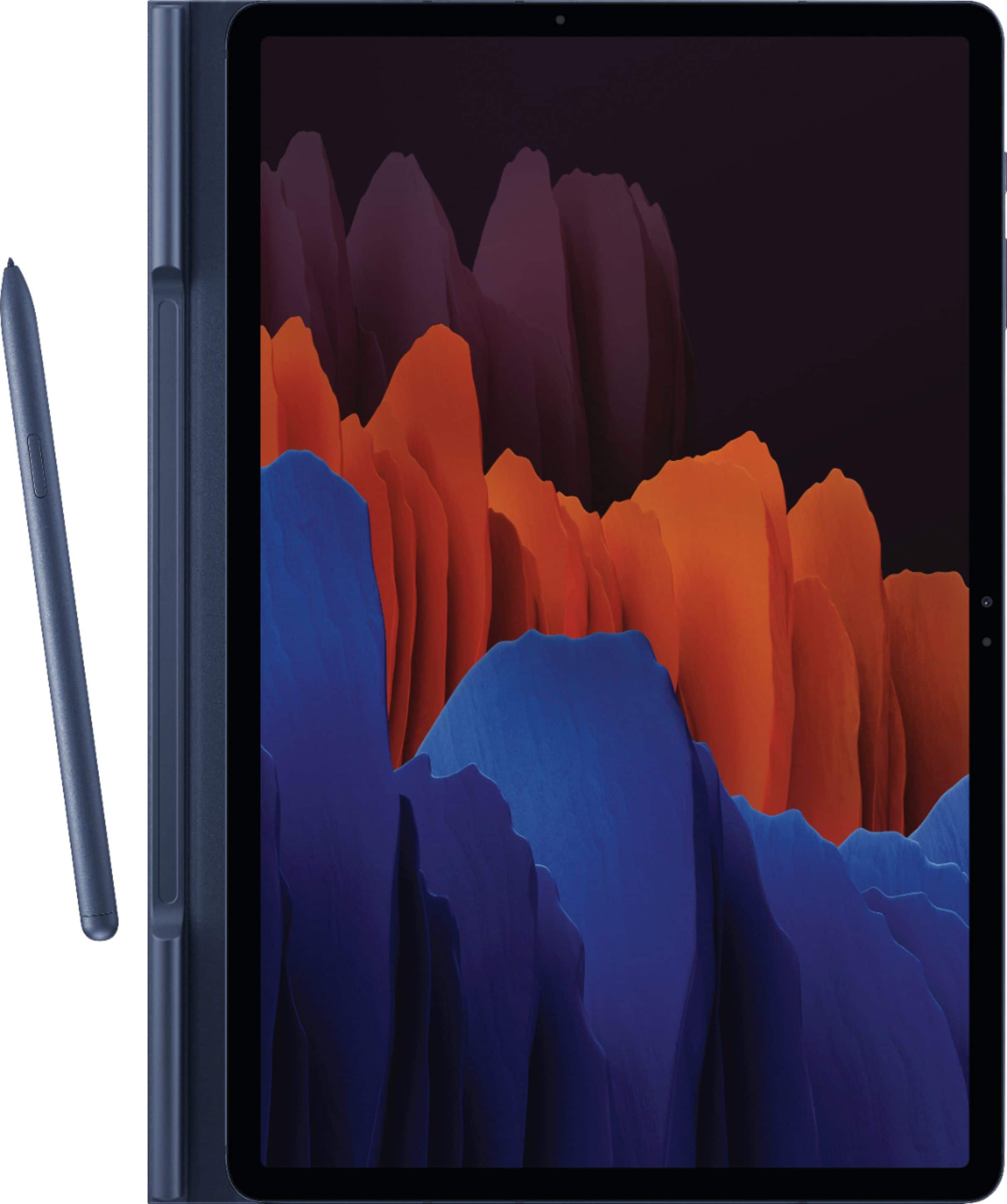 Samsung - Geek Squad Certified Refurbished Galaxy Tab S7 Plus 12.4" 128GB With S Pen Wi-Fi - Mystic Navy