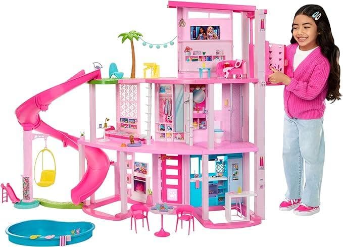 3-Story Barbie DreamHouse Playset w/ 75+ Accessories eBay