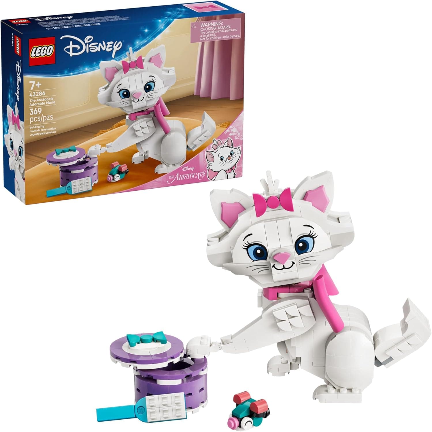 Adorable LEGO Disney Aristocats Marie Building Set