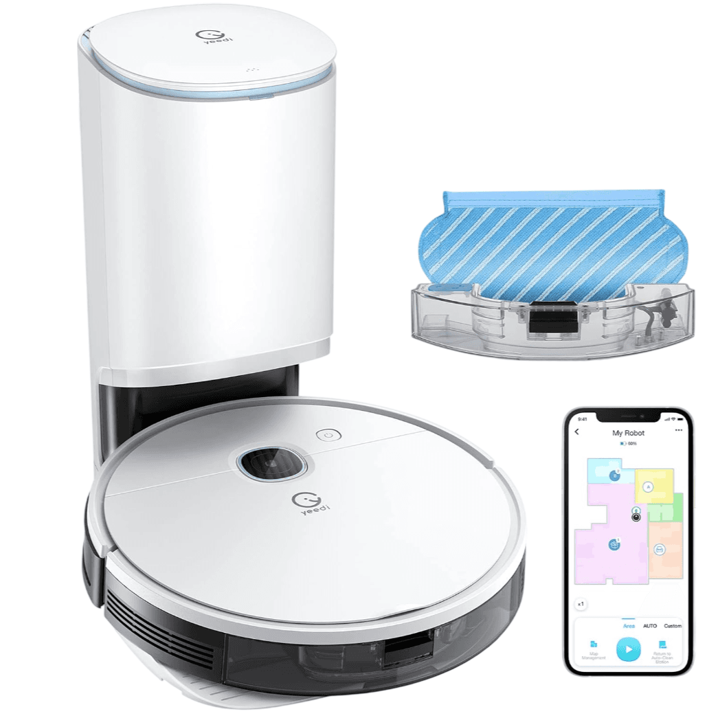 Self-Emptying Robot Vacuum + Mop for Just $100 at Woot!