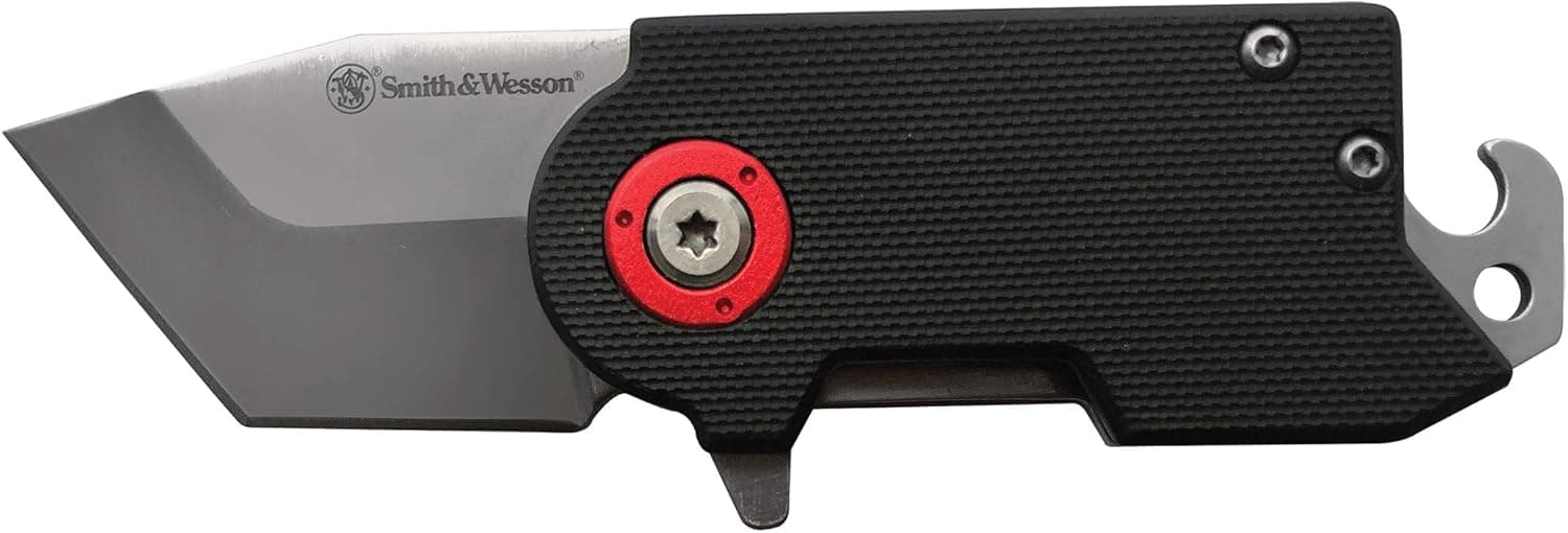 Smith & Wesson Folding Keychain Knife: Outdoor Survival Essential