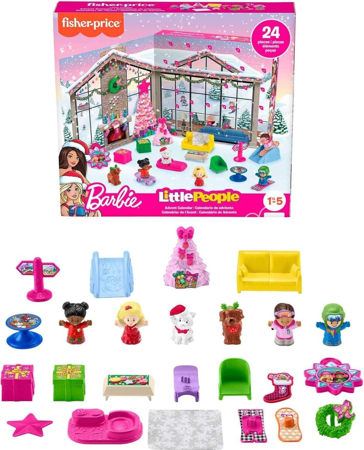Celebrate Christmas with Fisher-Price's Barbie Advent Calendar
