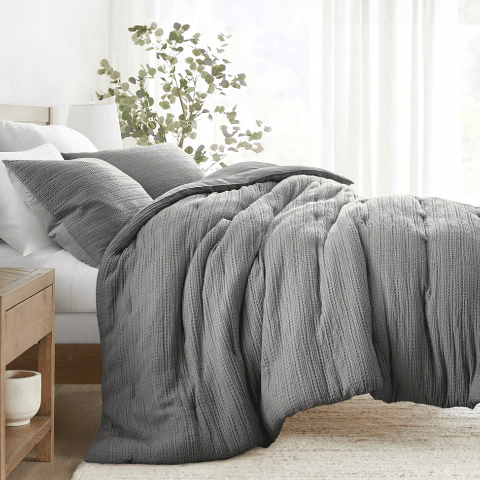 Luxurious Textured Comforter Sets - 72% Off