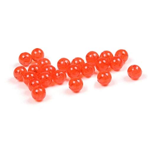 Sturdy Plastic Beads in Vibrant Red