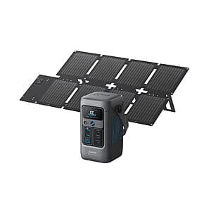 Anker SOLIX C200 DC 192Wh LiFePO4 Portable Power Station + 60W Solar Panel $180 + Free Shipping
