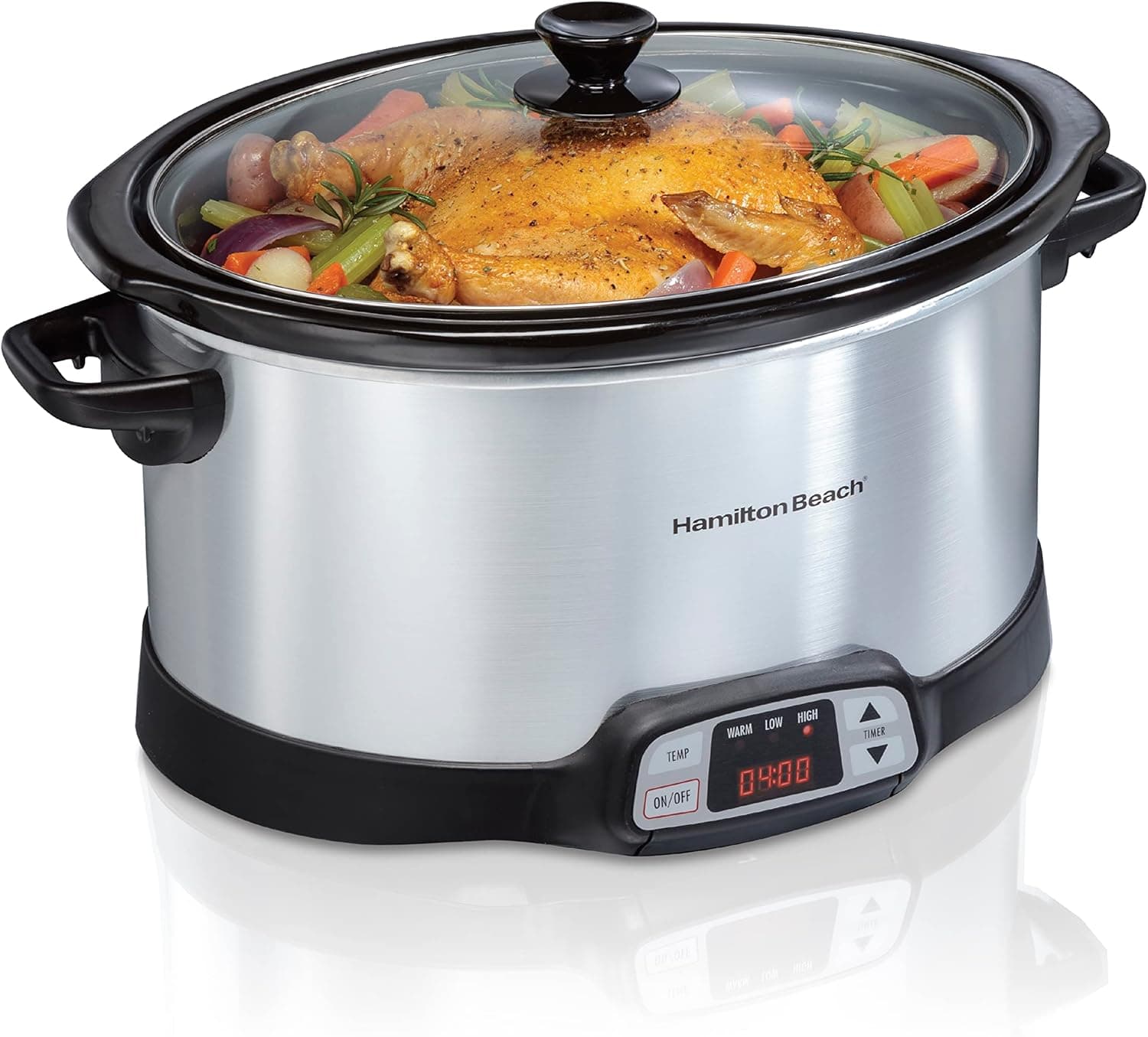 Slow Cook with Ease: Hamilton Beach 8-Qt Programmable Slow Cooker