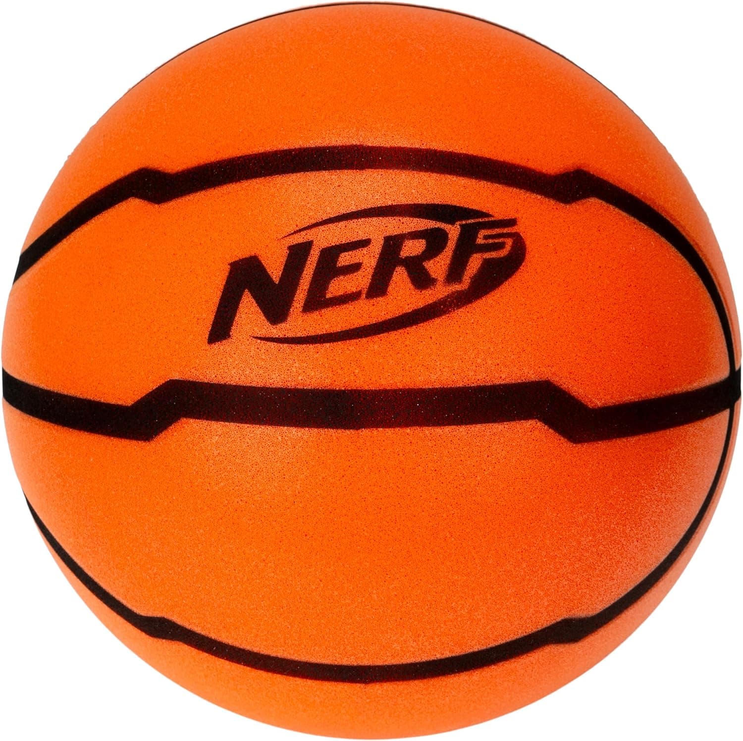 Nerf Quietcourt Silent Foam Mini Basketball - Quiet Dribbling