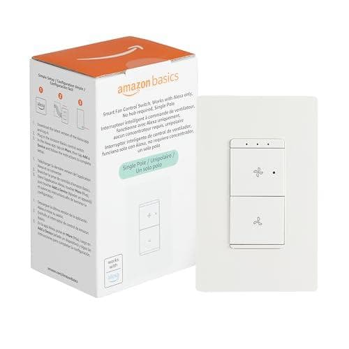 4-Speed Smart Ceiling Fan Control Switch - Amazon Basics