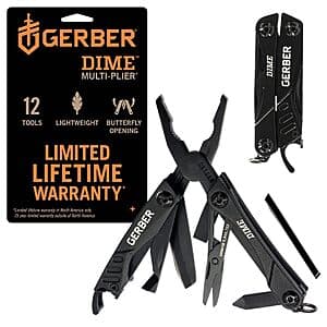 Prime Members: Gerber Gear Dime 12-in-1 Mini EDC Multitool $22.80 + Free S&H
