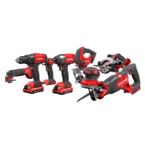 Power Up Your DIY Projects with 29% Off Craftsman V20 Power Tool Combo Kit