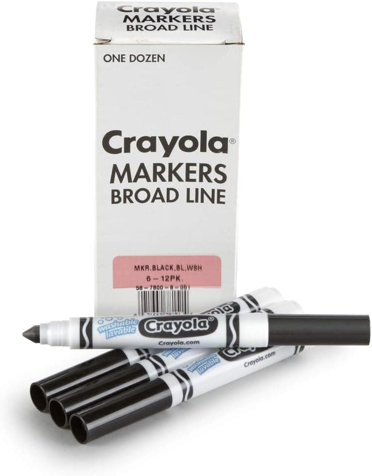 Crayola Washable Markers: Bulk Classroom Essentials