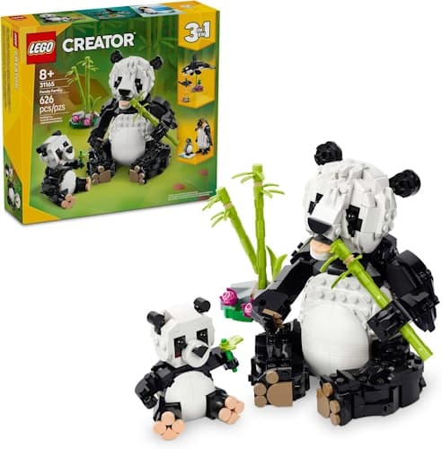 Bring Home the LEGO Creator Panda Family