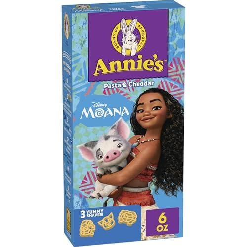 Annie's Disney Moana Pasta and Cheddar Mac and Cheese Amazon