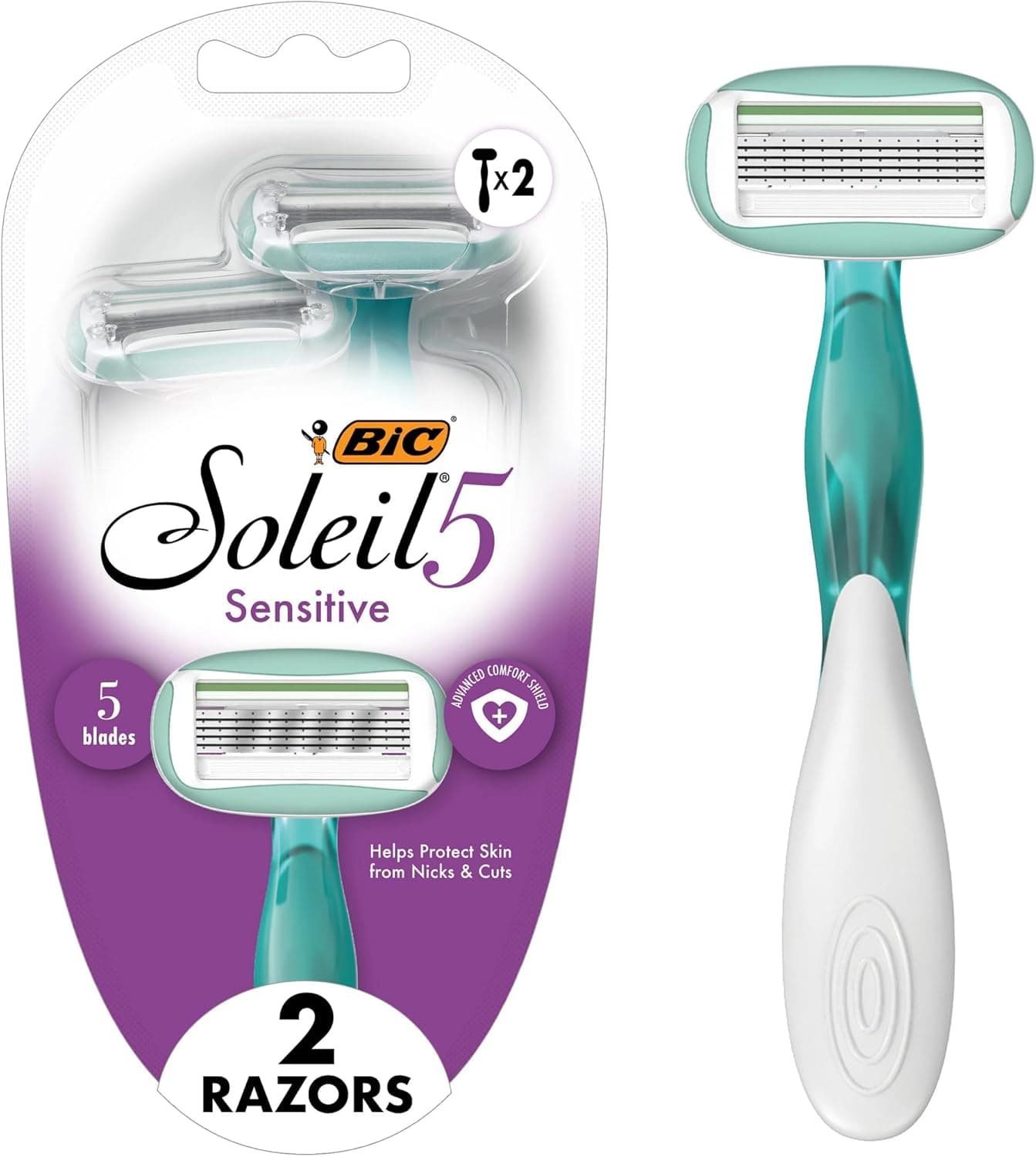 Smooth and Sensitive Shave with BIC Soleil Razors