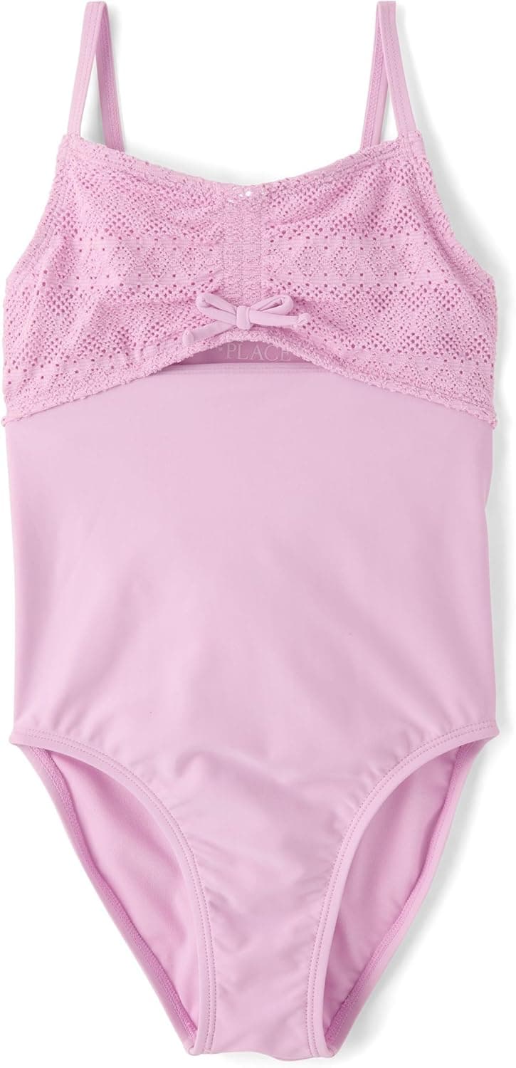 Save Big on Girls' One-Piece Swimsuit from The Children's Place