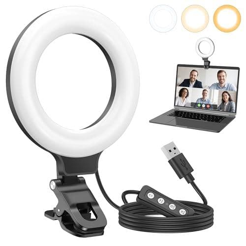Enhance Video Calls with the 40% Off Anautin 5" Ring Light