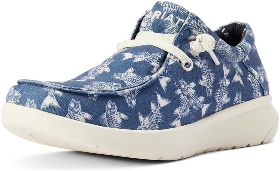 Save 50% on ARIAT Hilo Stretch Lace Boots in Bonefish Blue