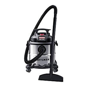 CRAFTSMAN 4HP Wet/Dry Shop Vacuum - Powerful Cleanup Solution