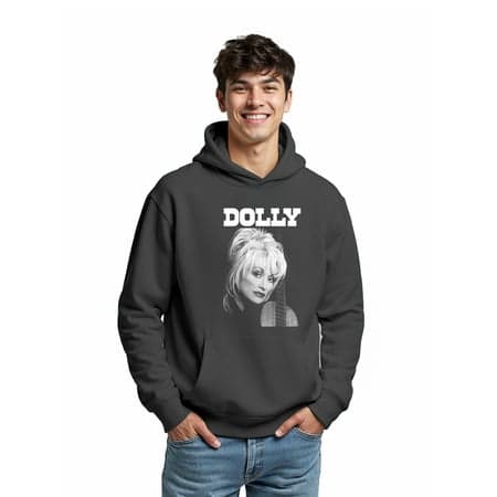 Dolly Parton, Men's & Big Men's Graphic Hoodie, Sizes XS-3XL