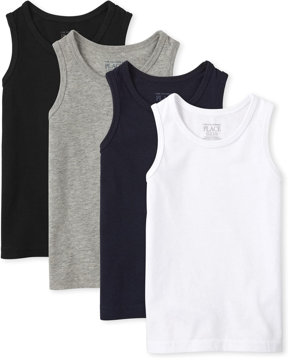Save 63% on The Children's Place Boys Tank Top Shirt 4-Pack