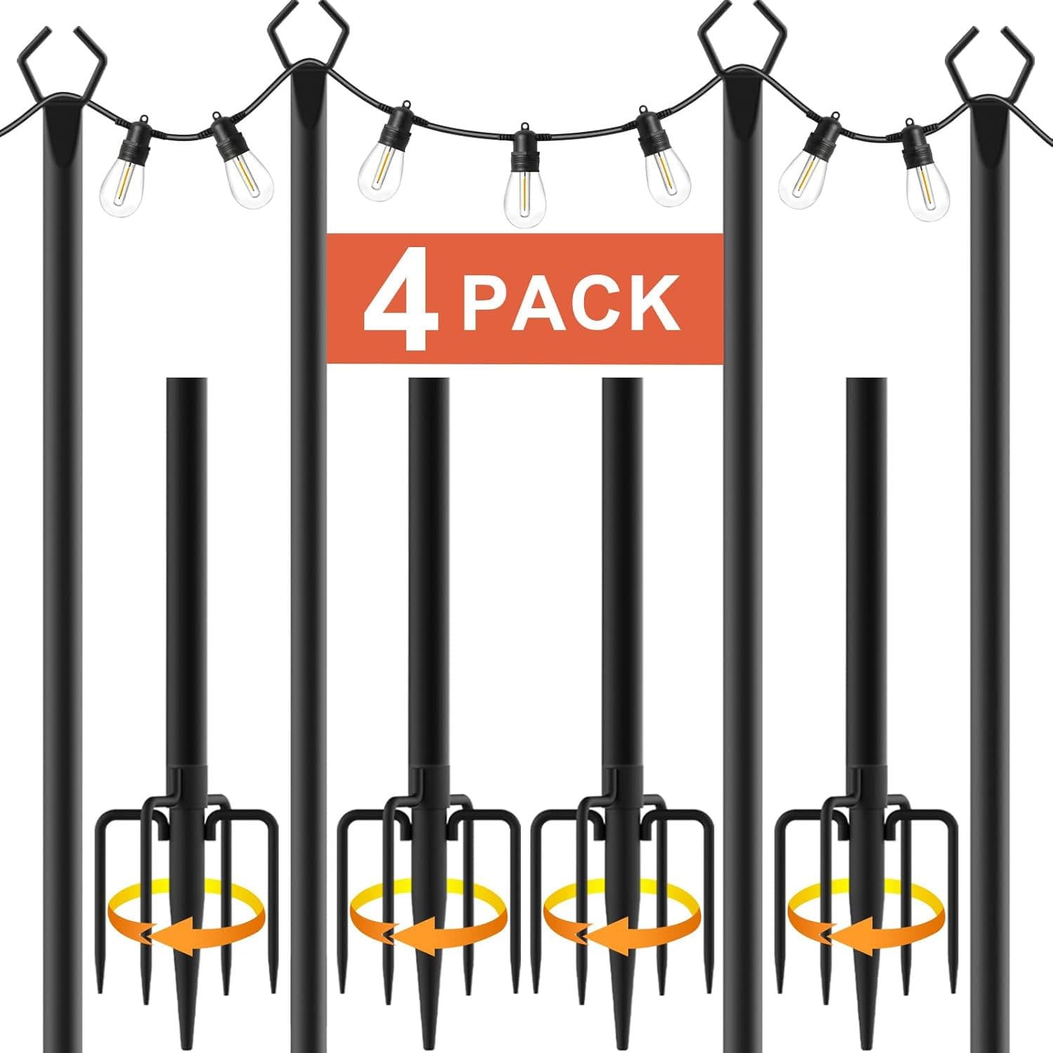 String Light Pole Set - 33% Off