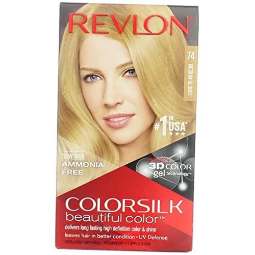 4-Pack Revlon Colorsilk Permanent Hair Color Dye Amazon