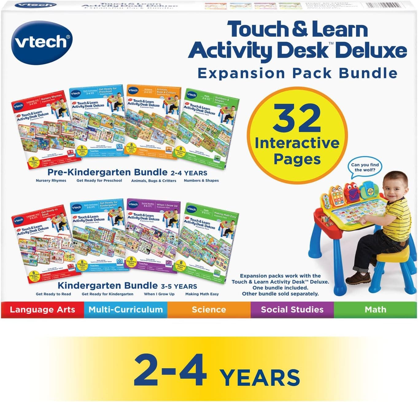 Explore Early Learning with VTech Activity Desk Bundle