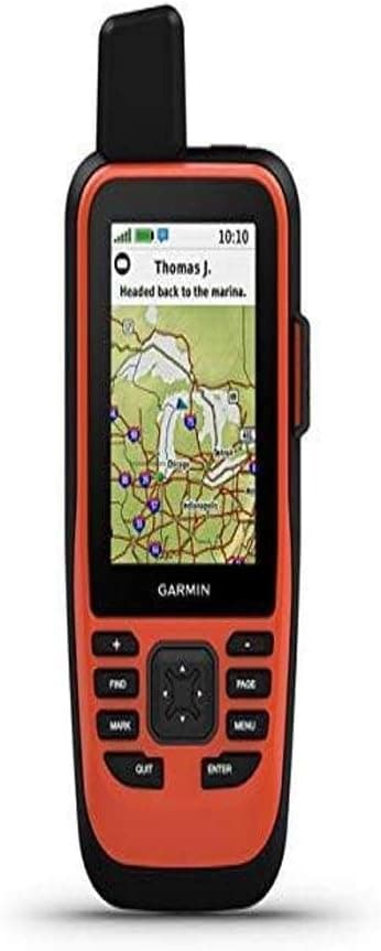 Garmin GPSMAP 86i: Floating Handheld GPS with Satellite Connectivity